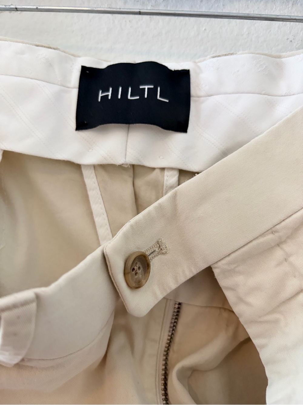 Hiltl Men’s Dress Pants in Beige